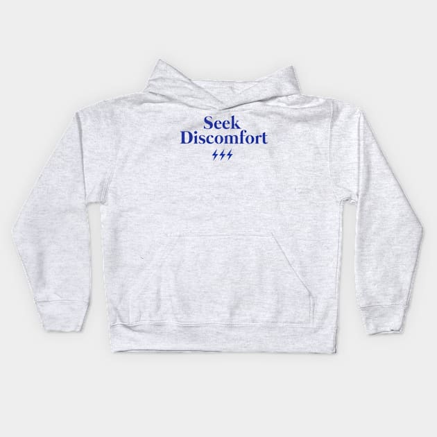 discomfort Kids Hoodie by ijoshthereforeiam